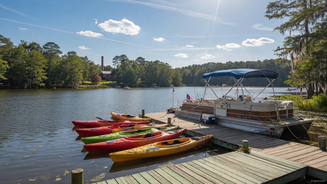 Adams Grist Mill Lake boat rentals