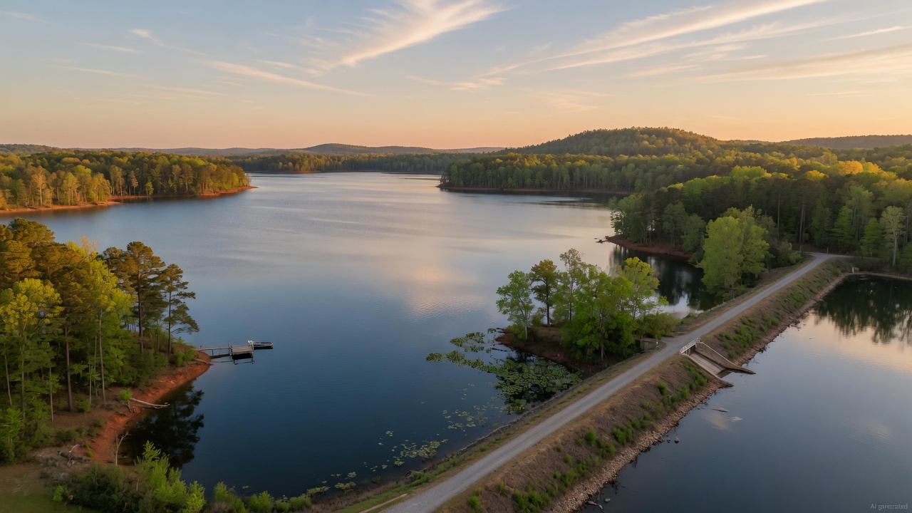 Amelia Lake water level