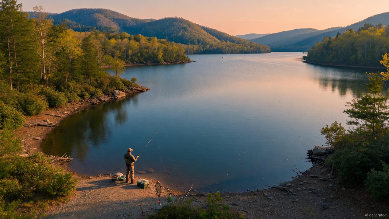 Apalachia Lake fishing