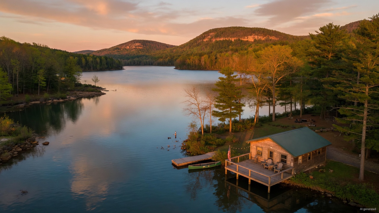 Bark Camp Lake cabins & rentals
