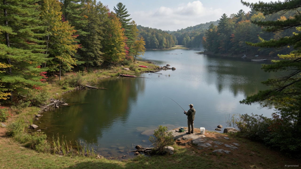 Bass Lake fishing