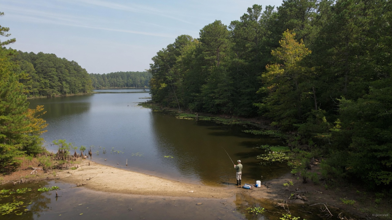 Bay Tree Lake fishing