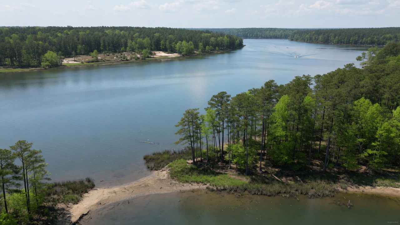 Bay Tree Lake water level