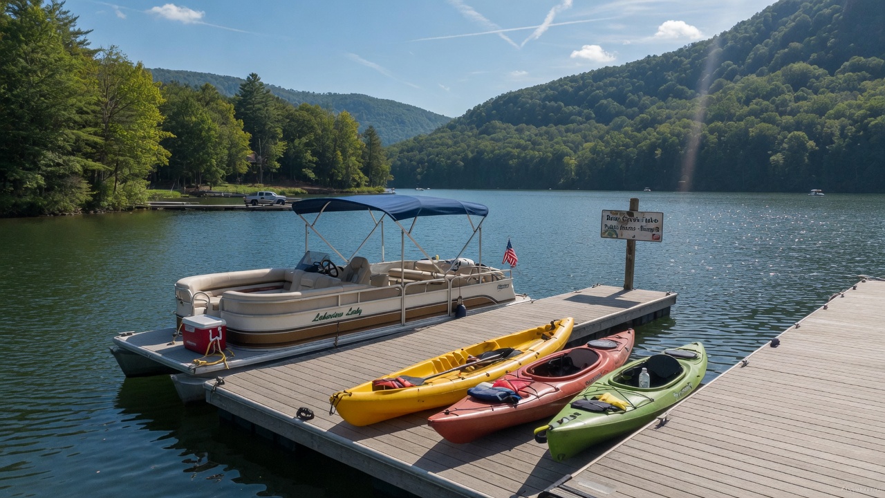 Bear Creek Lake boat rentals
