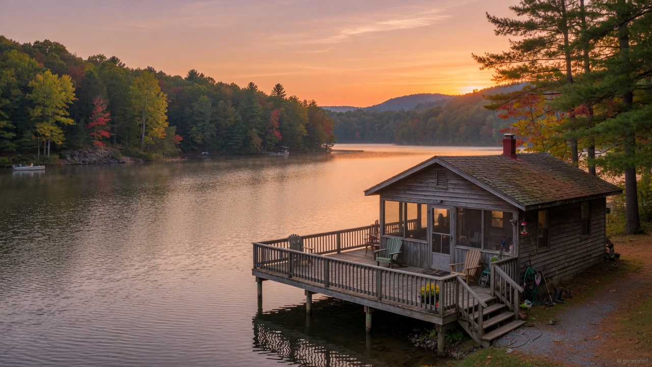 Bear Creek Lake cabins & rentals
