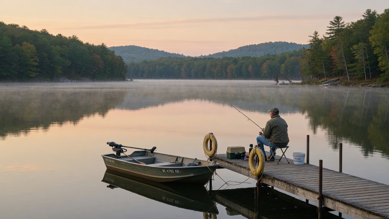 Bear Creek Lake fishing