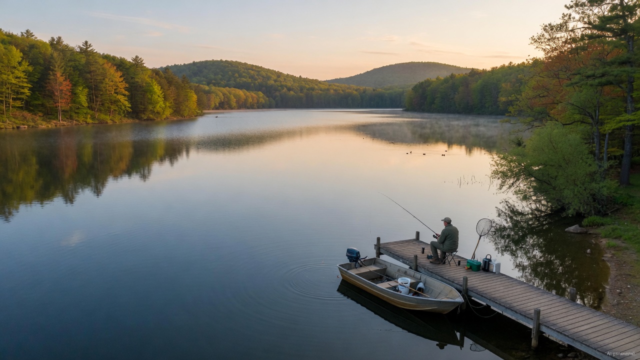 Beaver Creek Reservoir fishing