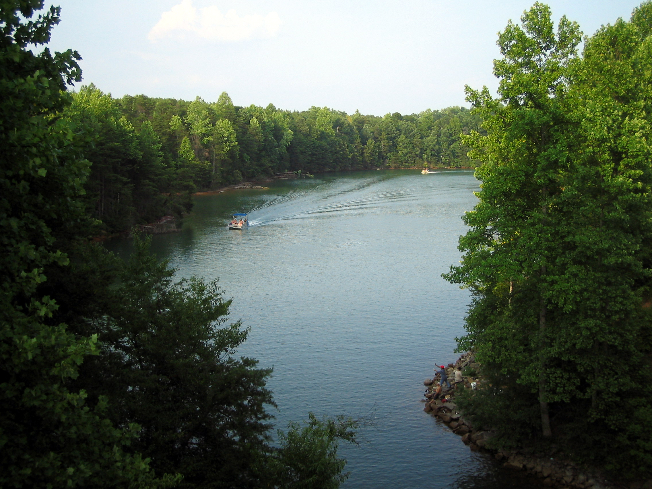 Belews Lake water level