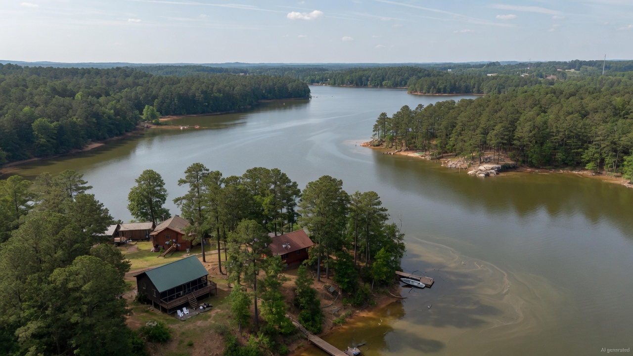 Blewett Falls Lake cabins & rentals