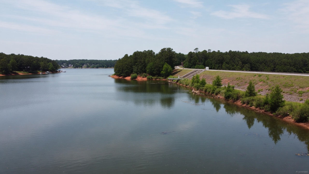 Bond Lake water level