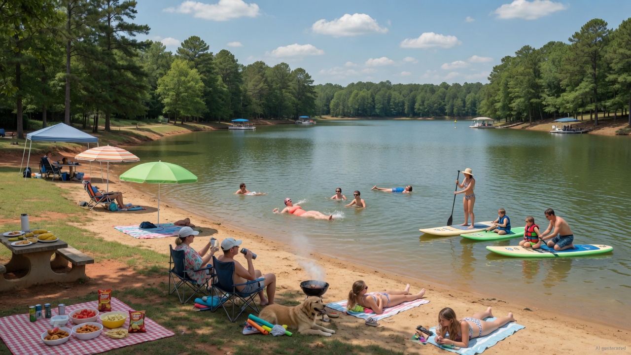 Braodway Lake things to do