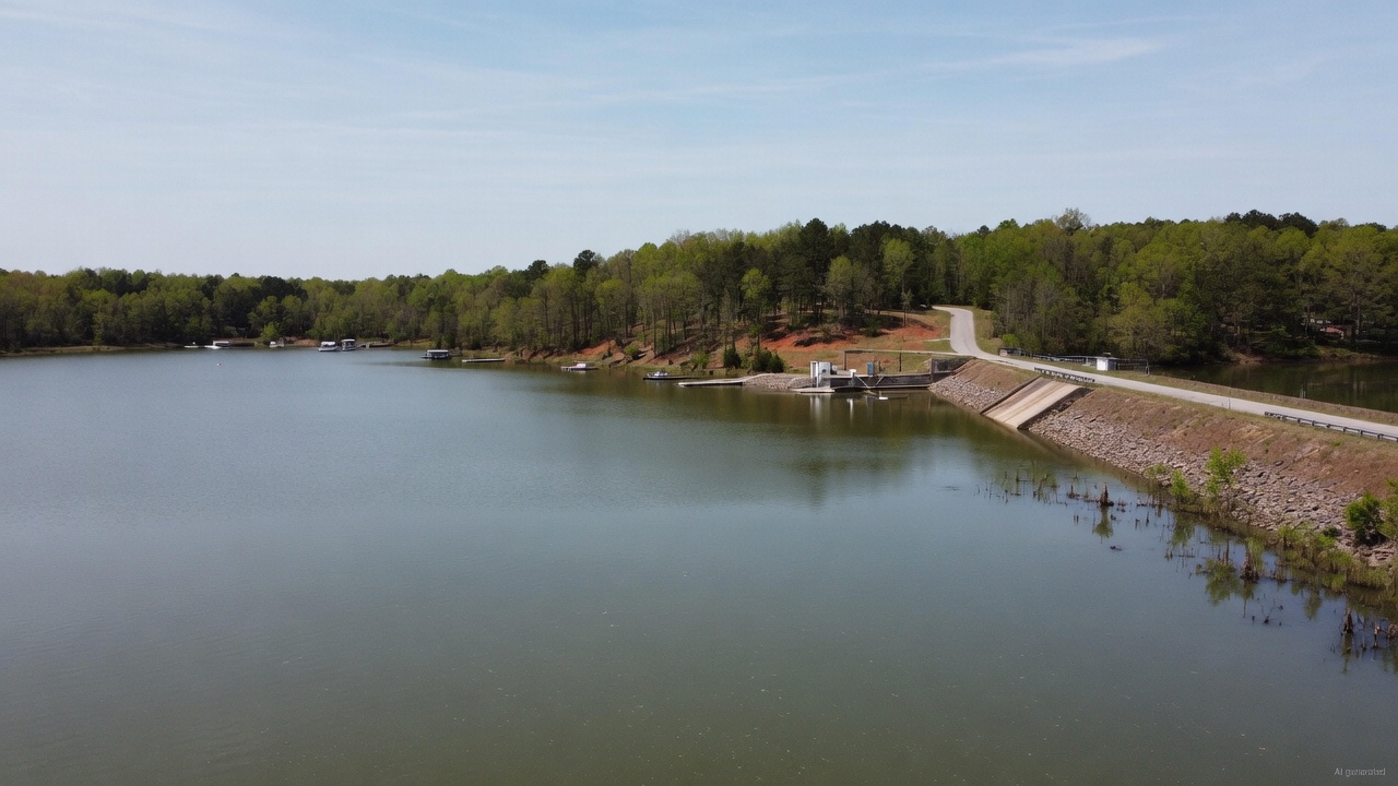 Braodway Lake water level