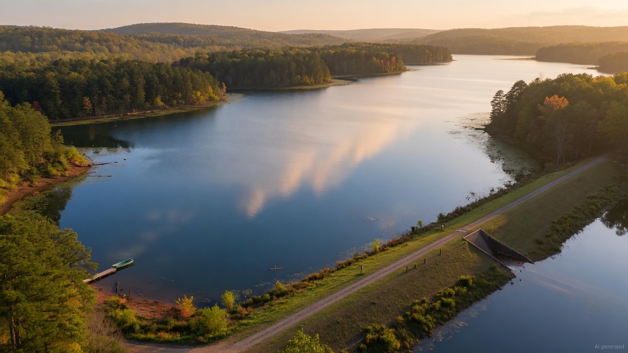 Brunswick Lake water level