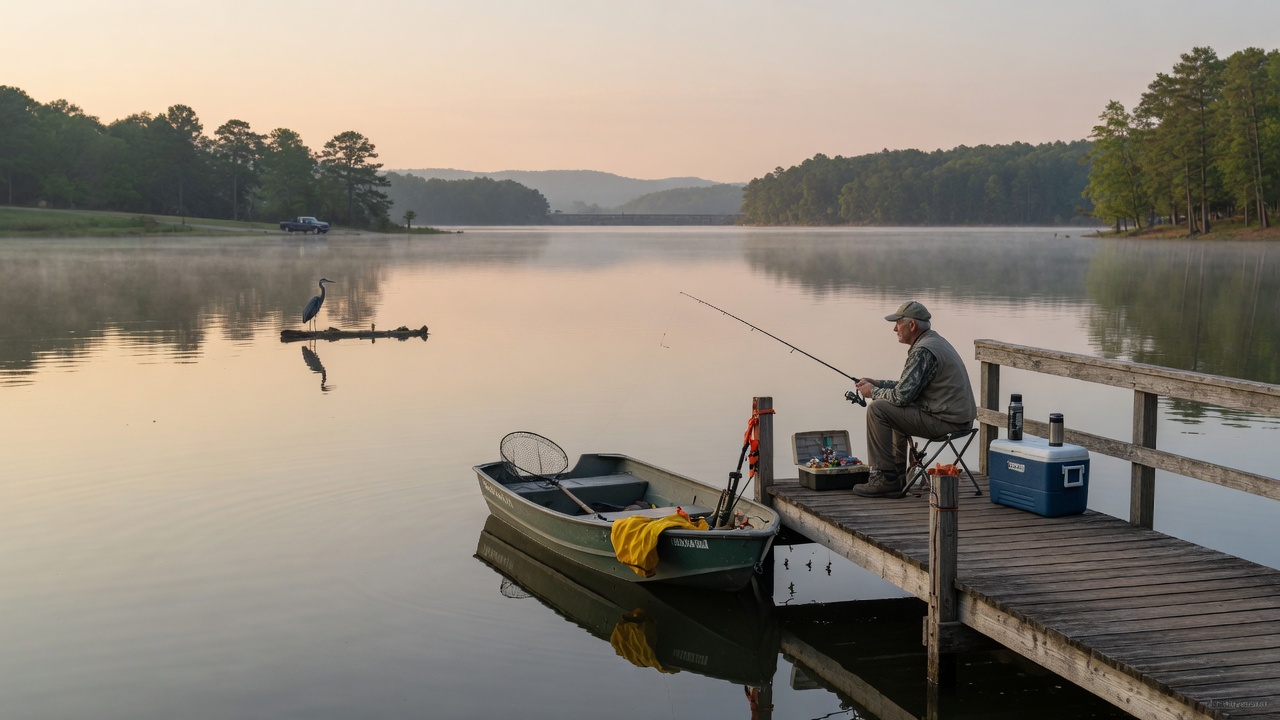 Buckhorn Reservoir fishing