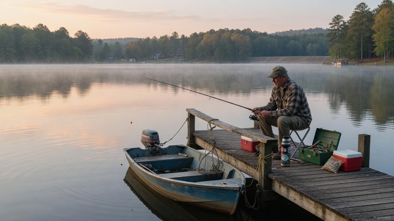 Cane Creek Lake fishing