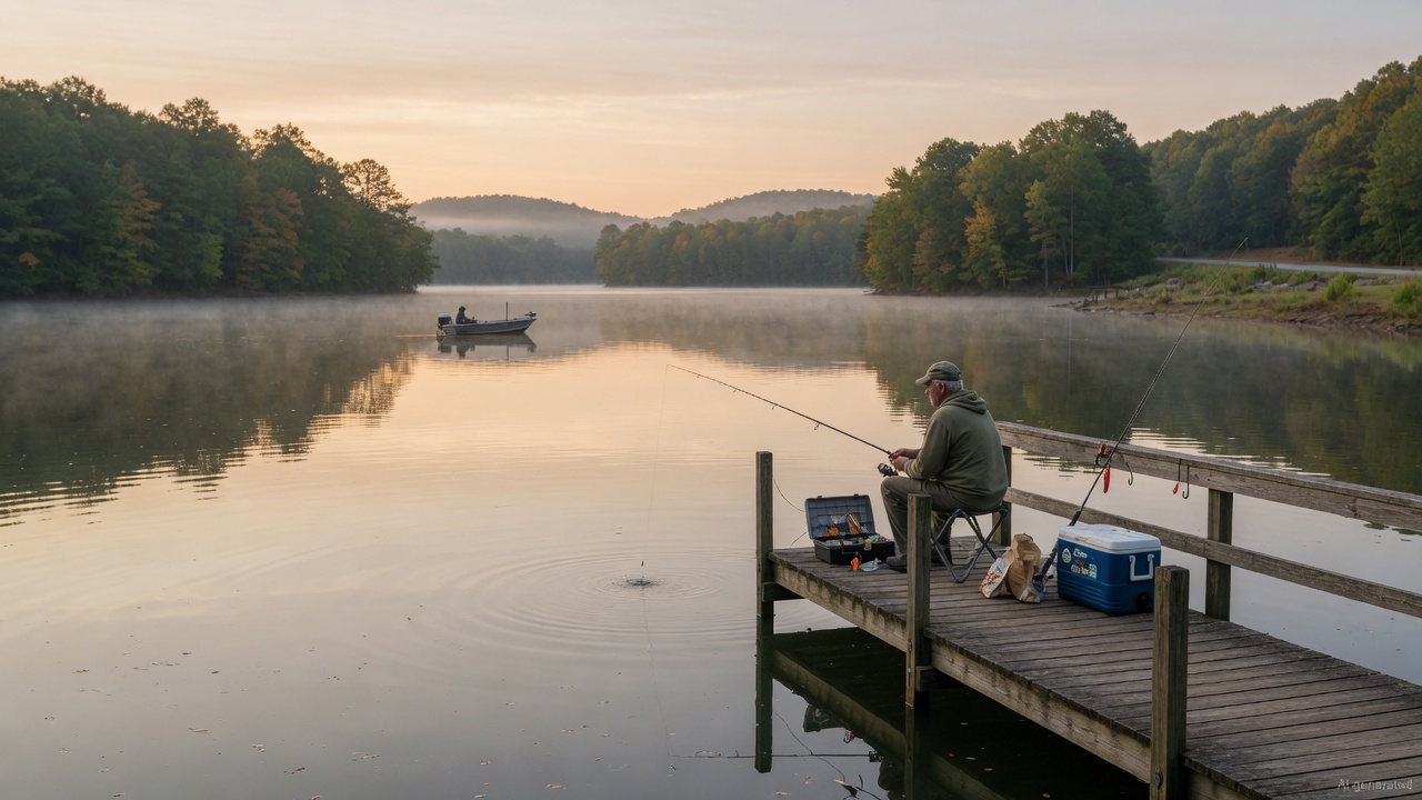 Cane Creek Reservoir fishing