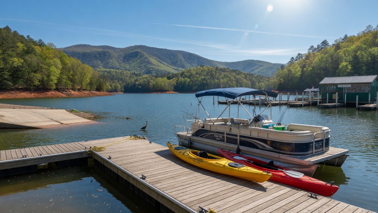 Cedar Cliff Lake boat rentals