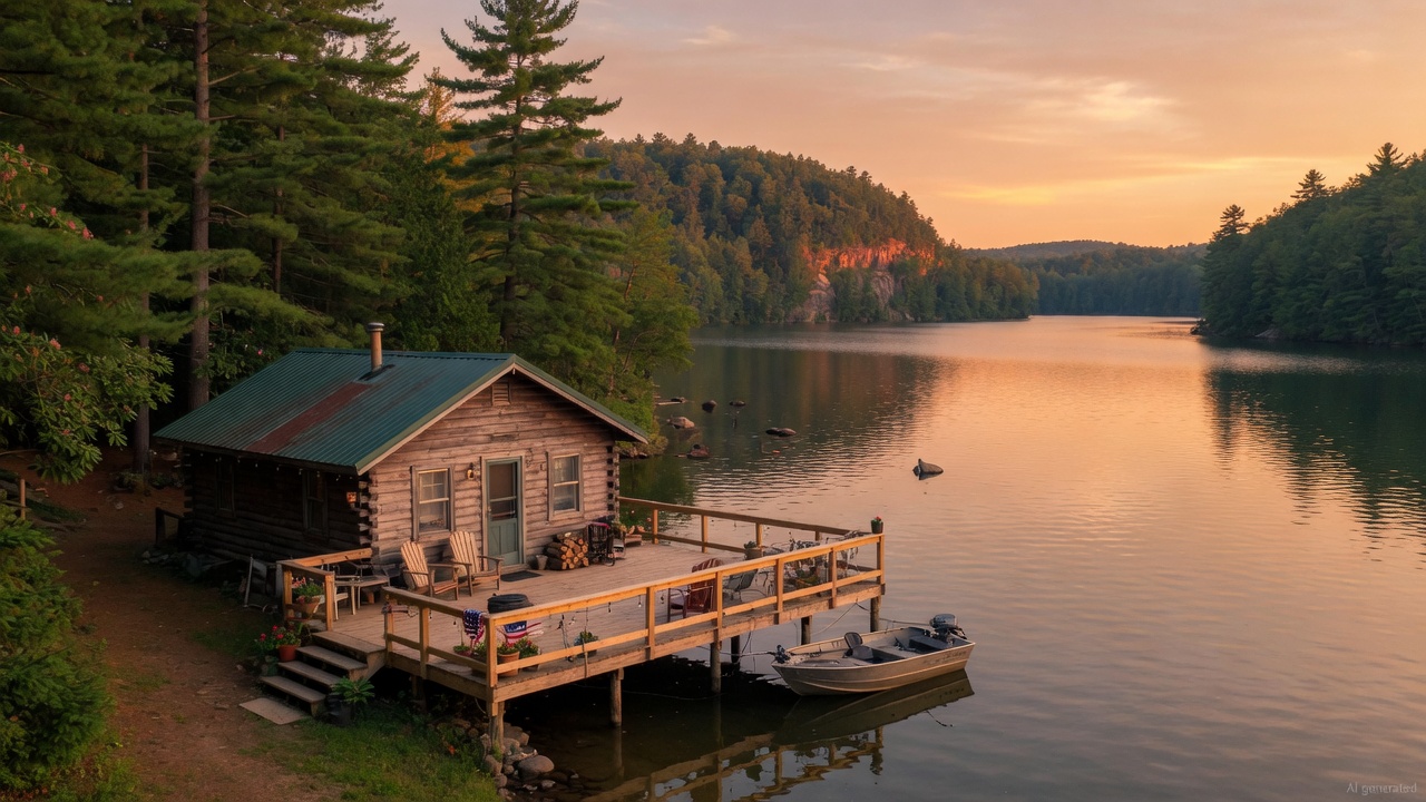 Cedar Cliff Lake cabins & rentals