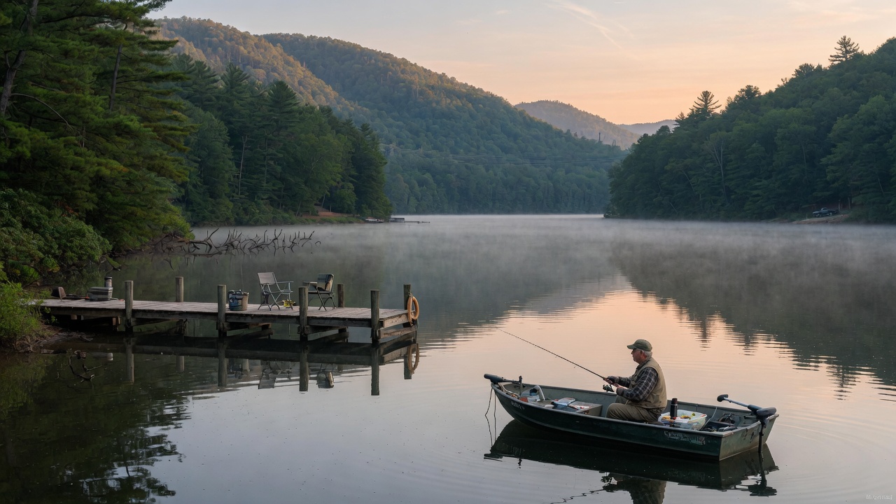 Cheoah Lake fishing
