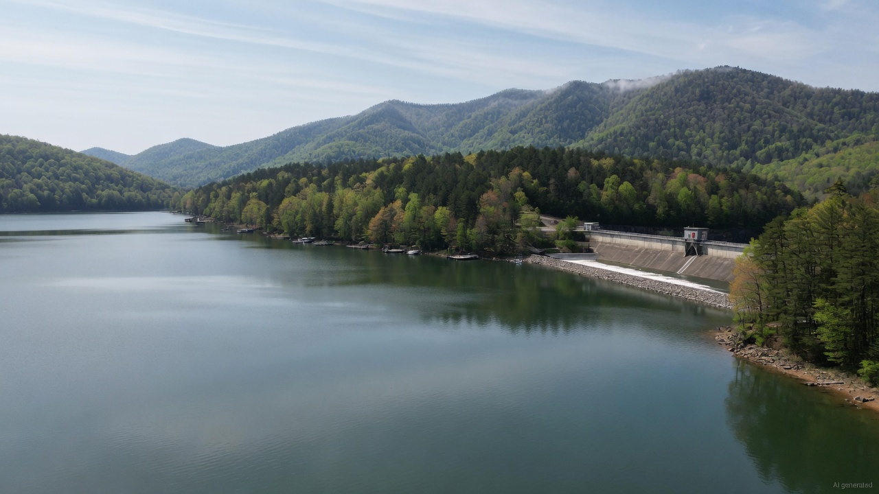 Cheoah Lake water level