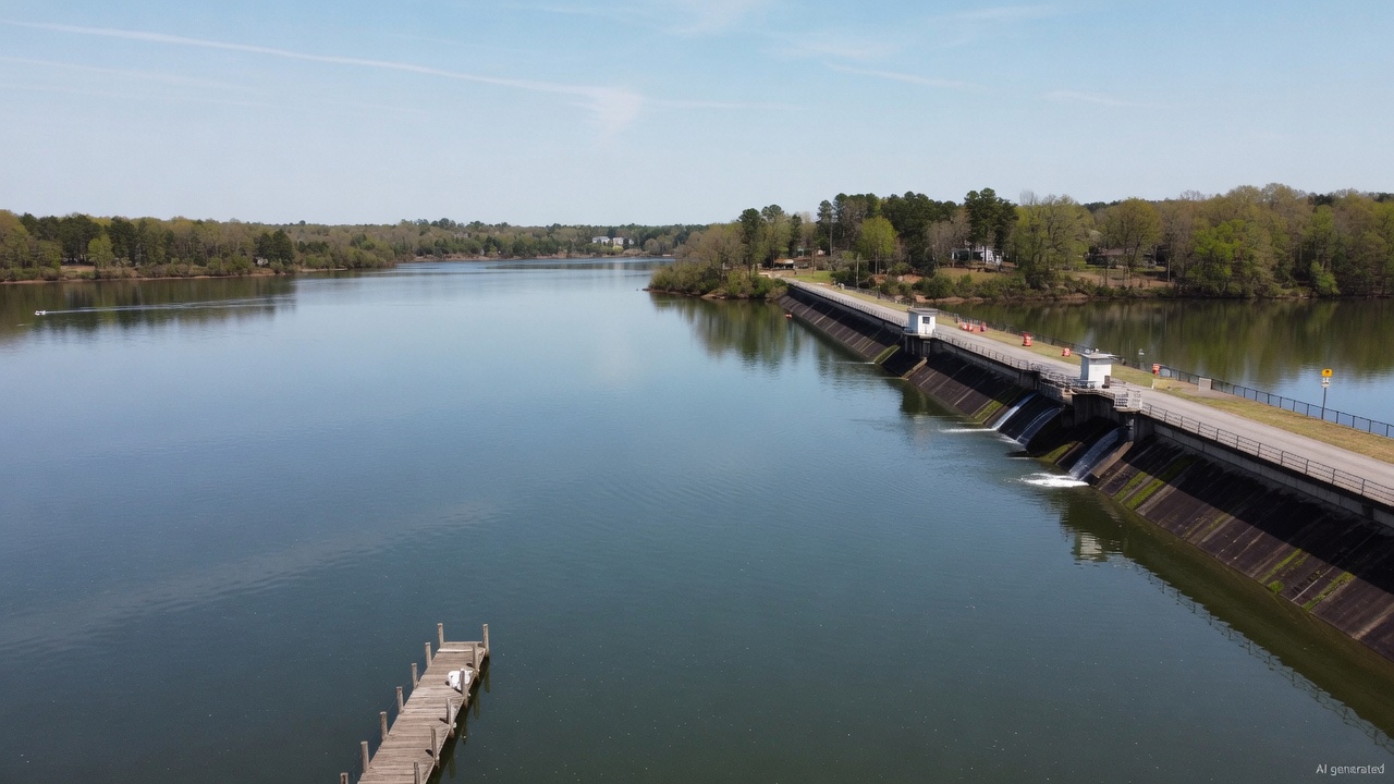 City Lake water level