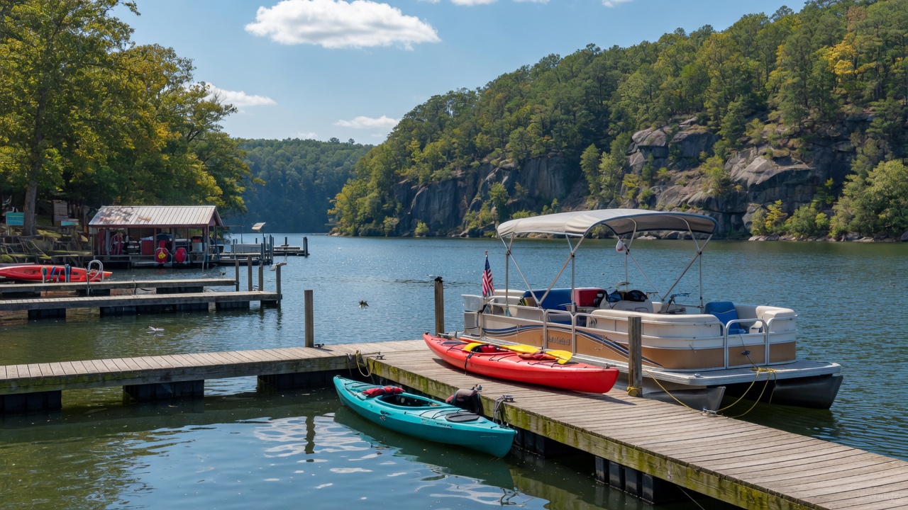 Cliffside Lake boat rentals