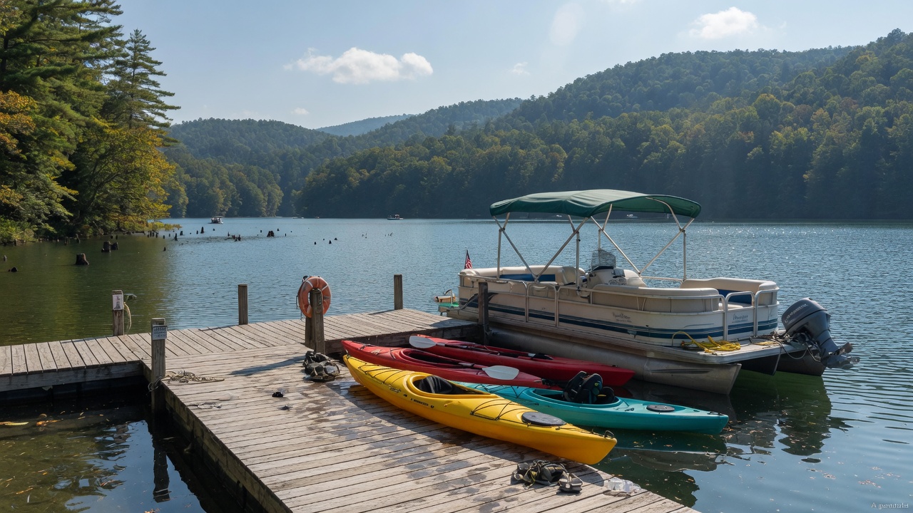 East Fork Lake boat rentals
