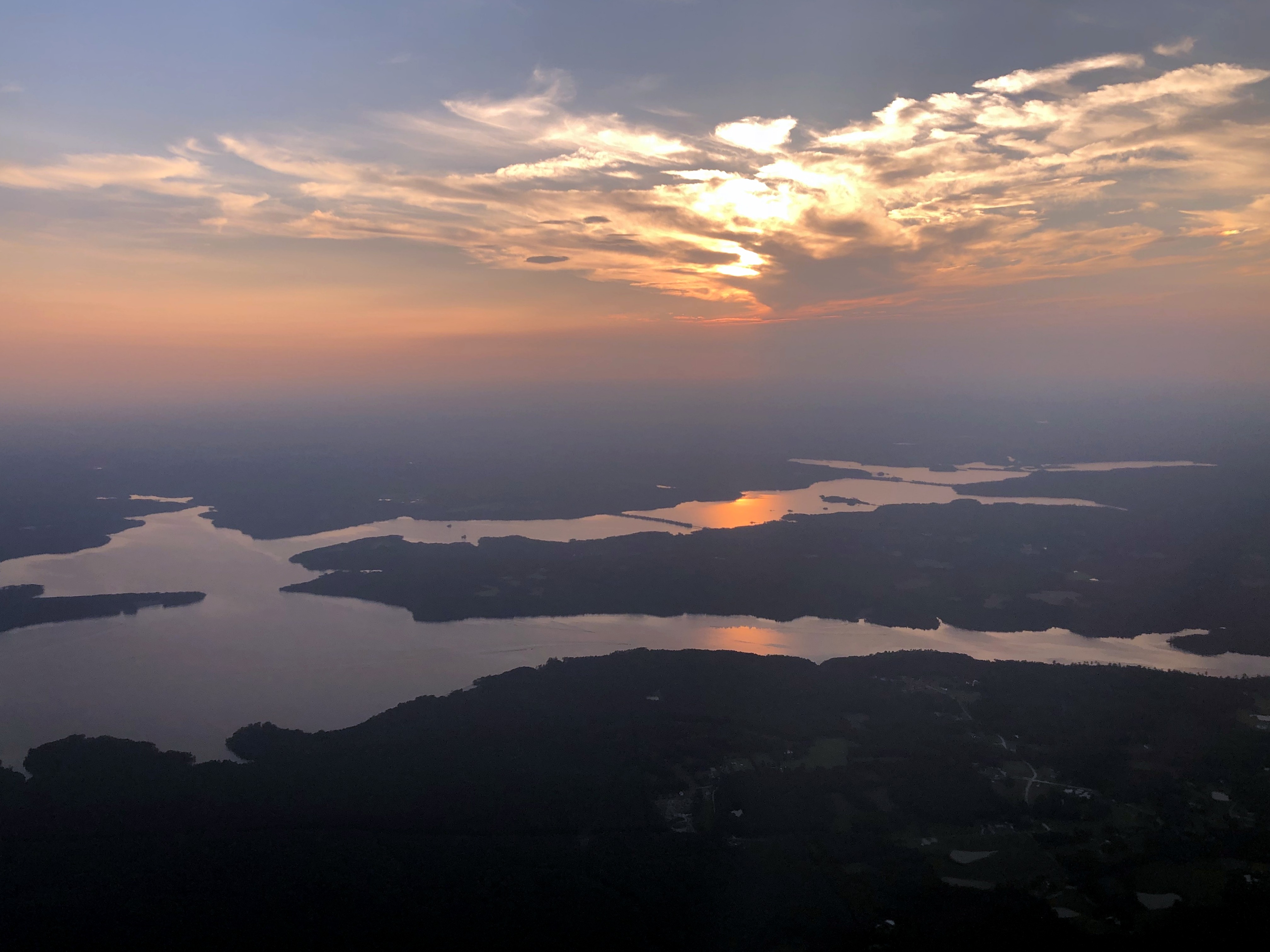 Falls Lake water level