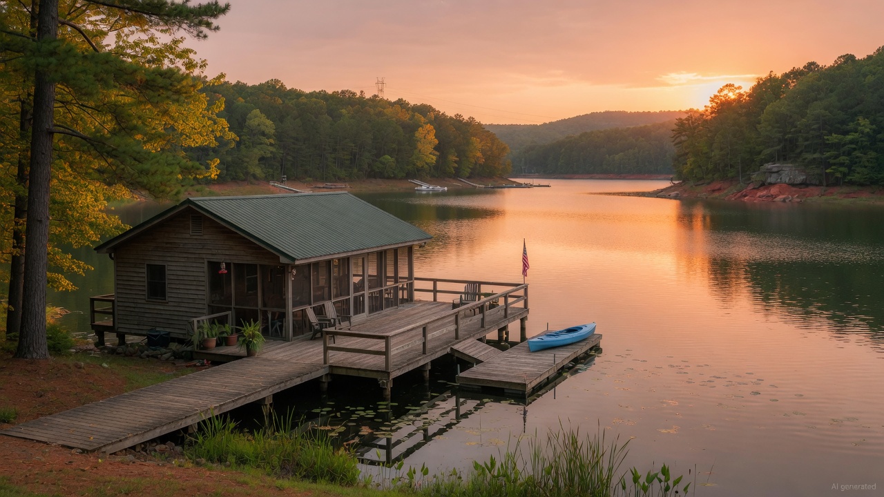 Falls Reservoir cabins & rentals