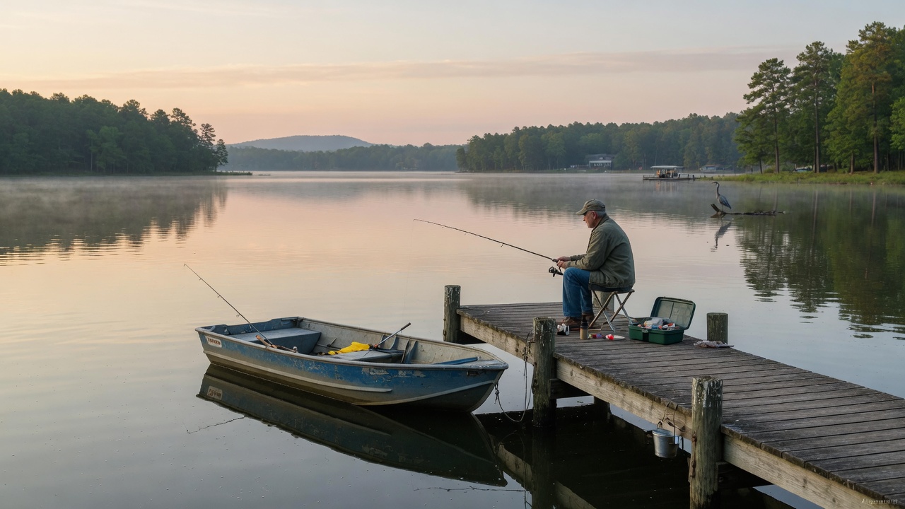 Fishing Creek Reservoir fishing