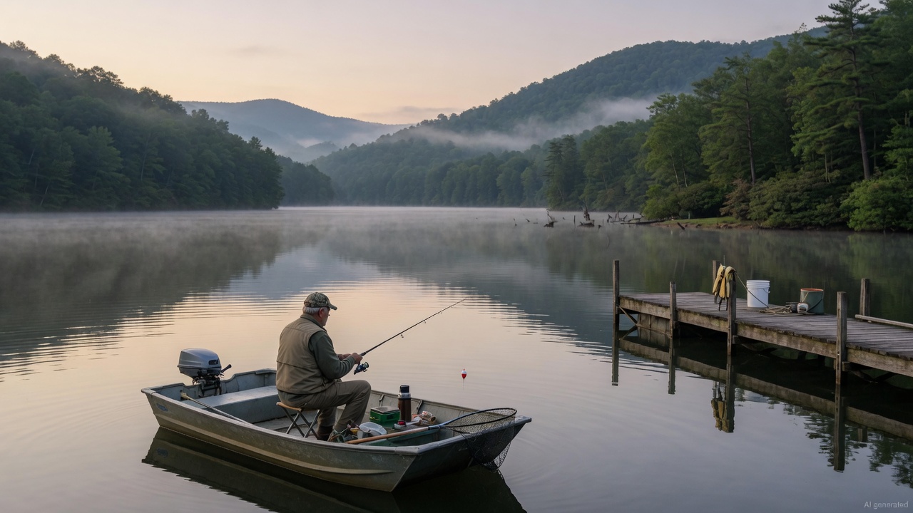 Fontana Lake fishing