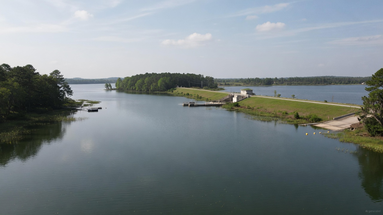 Goose Creek water level