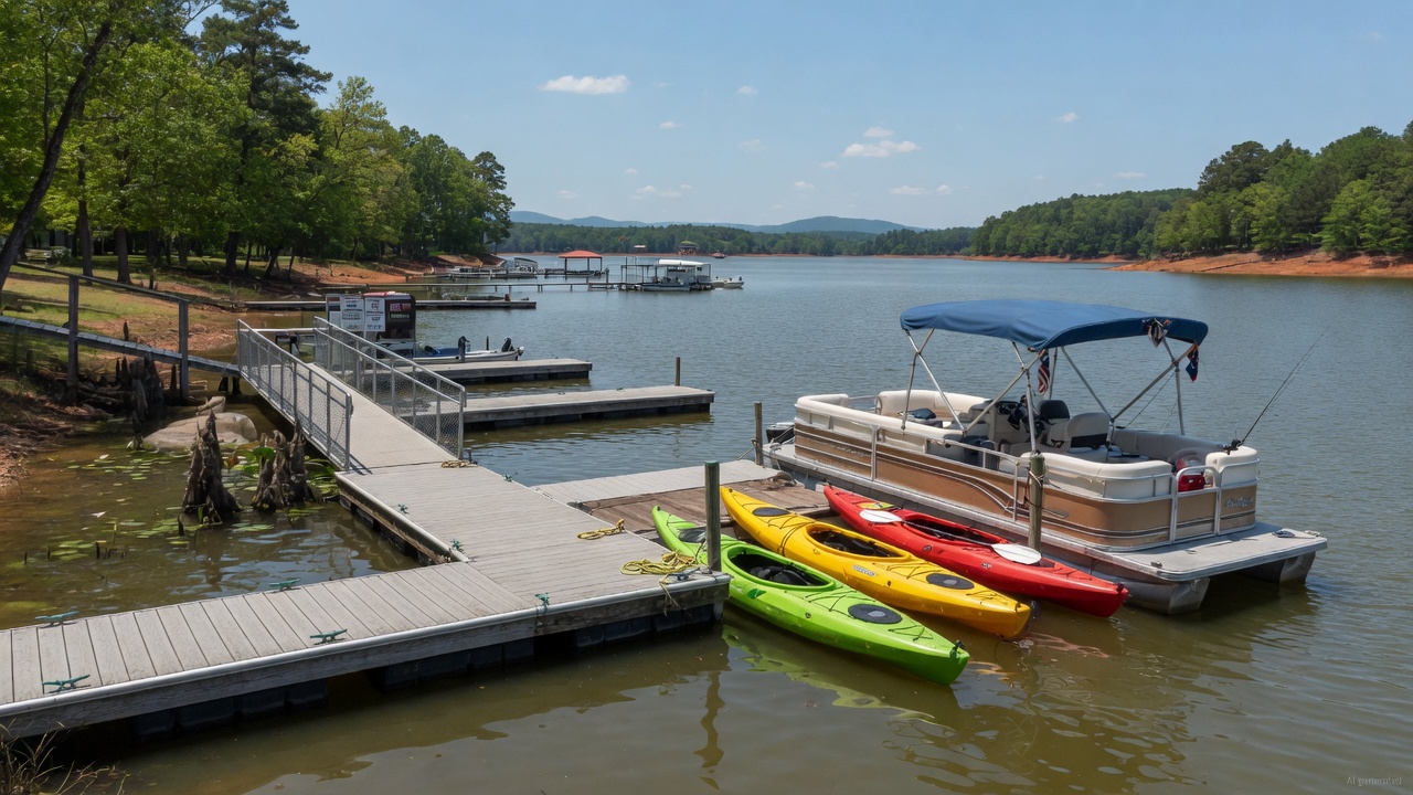 Graham-Mebane Lake boat rentals