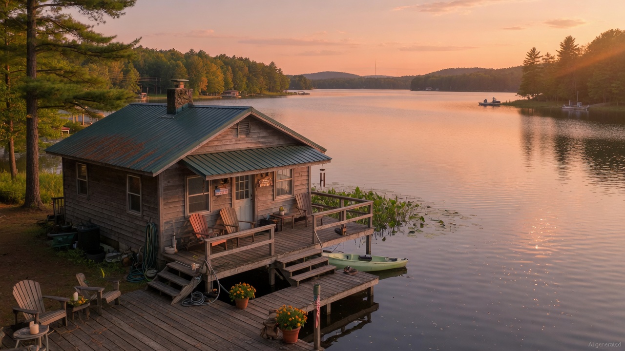 Graham-Mebane Lake cabins & rentals