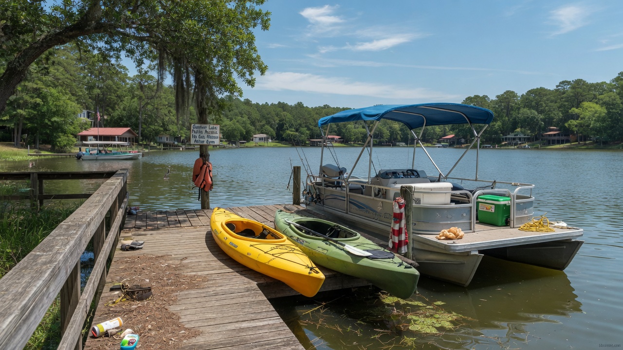 Gunters Lake boat rentals