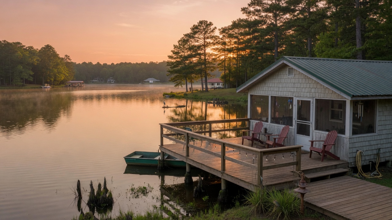 Gunters Lake cabins & rentals