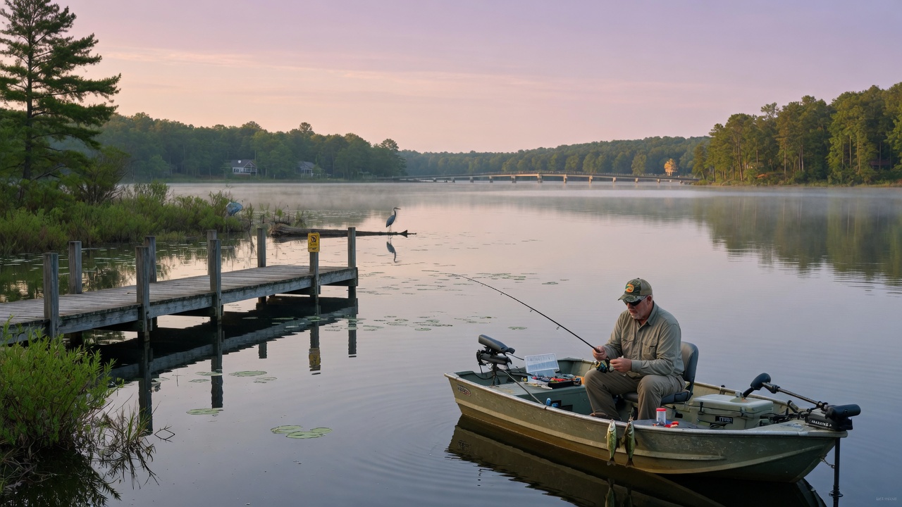 High Rock Lake fishing