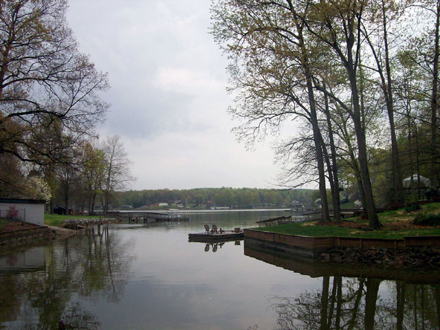 High Rock Lake water level