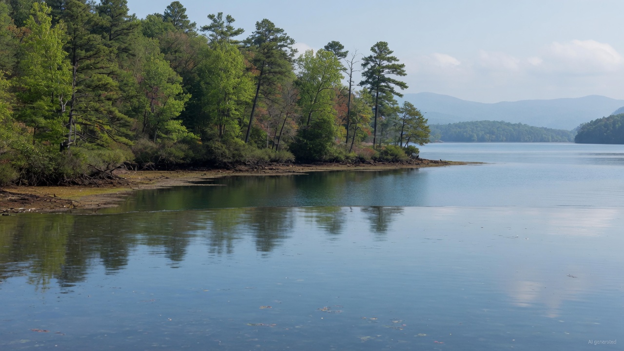 Hiwassee Lake water level