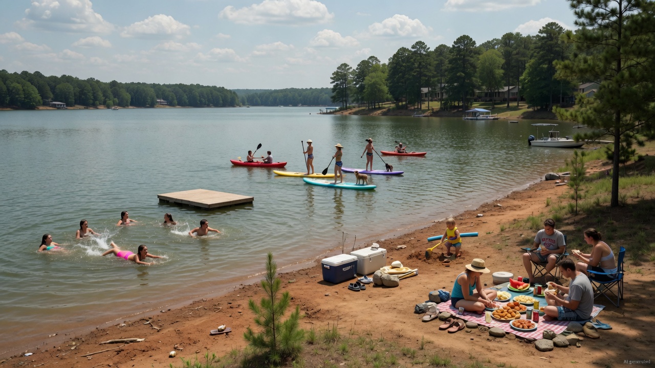 Hyco Lake things to do