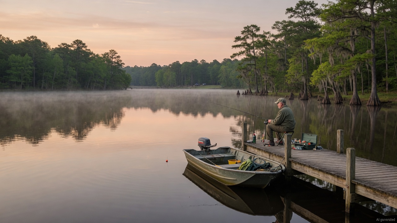 Jones Lake fishing