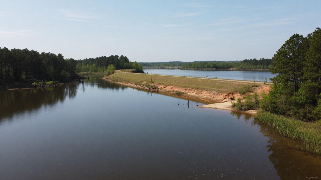 Jones Lake water level