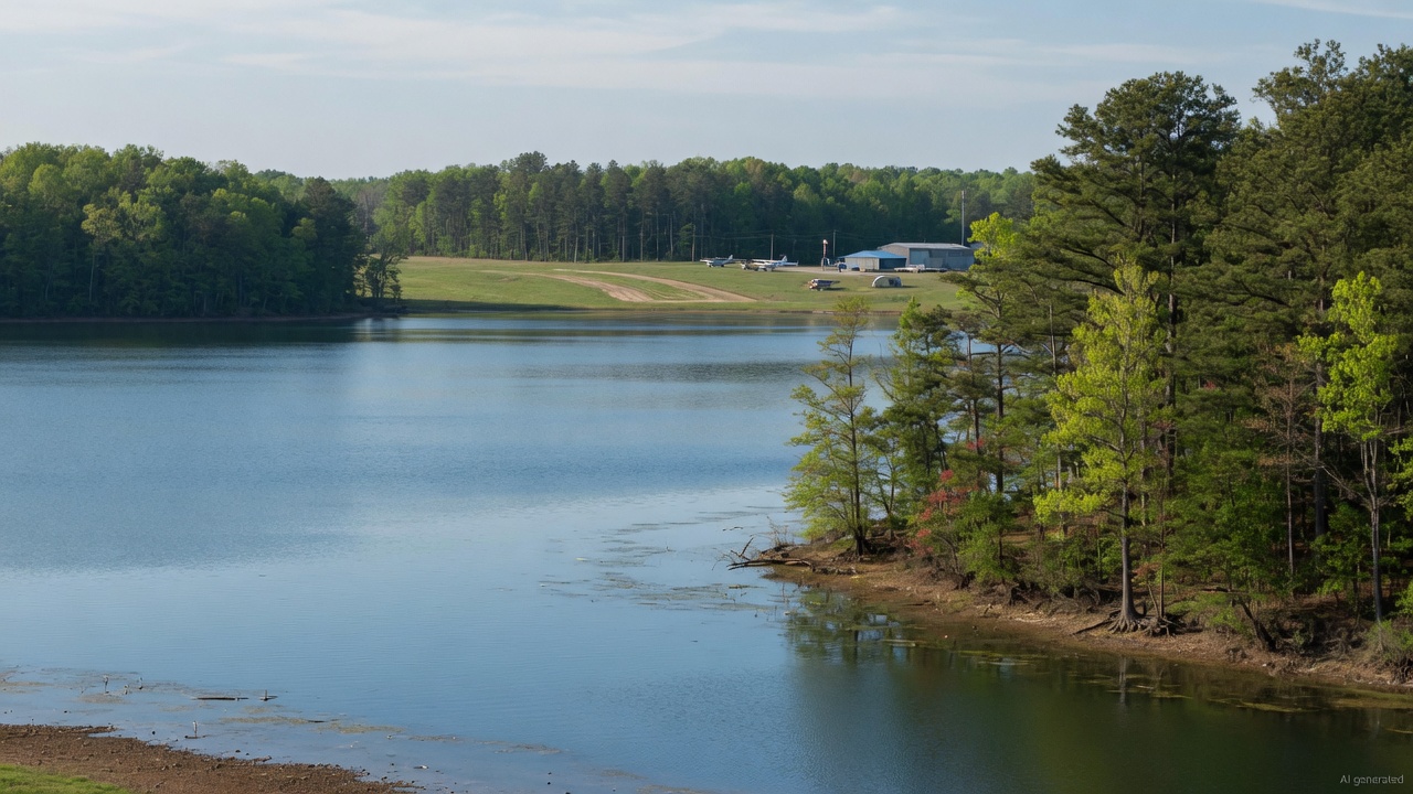 Lake Airfield water level