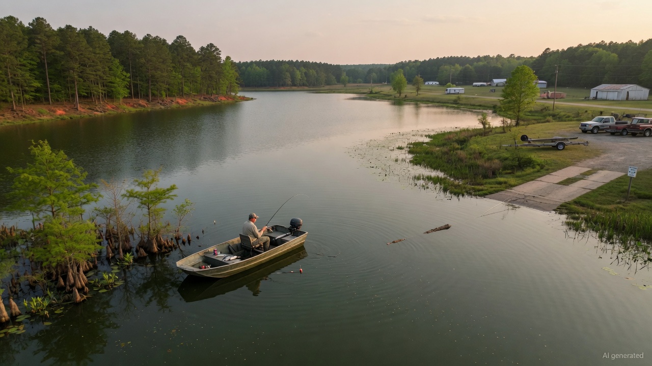 Lake Ashwood fishing