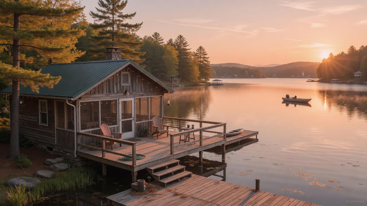 Lake Auman cabins & rentals
