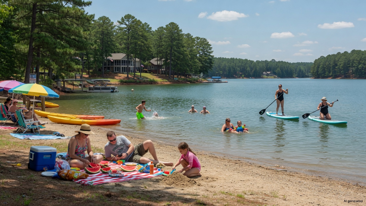 Lake Auman things to do