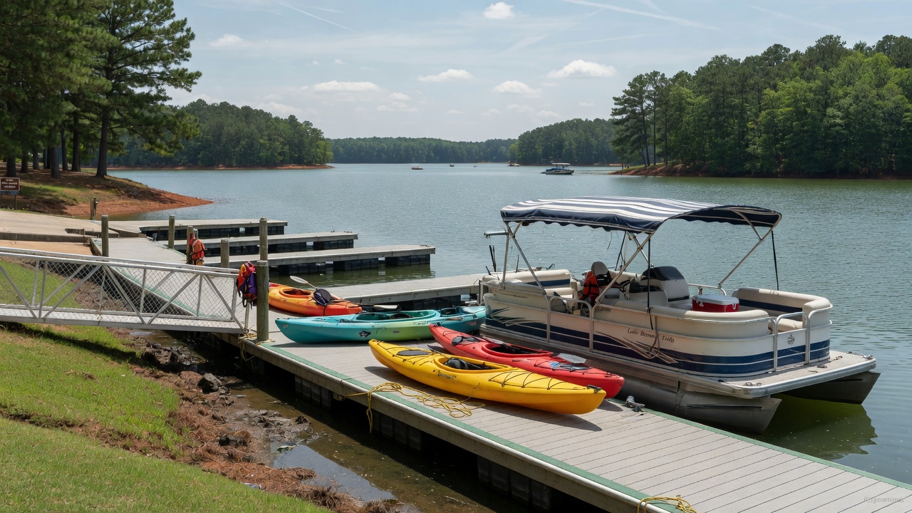Lake Benson boat rentals