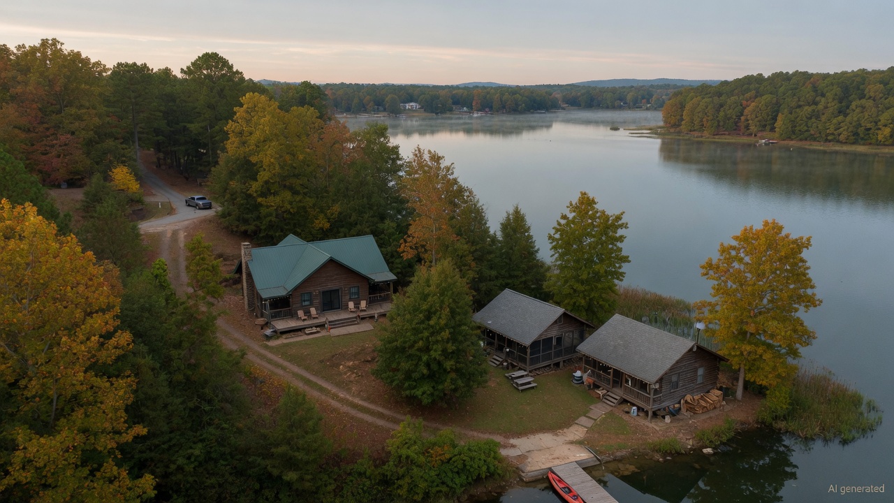 Lake Brandt cabins & rentals