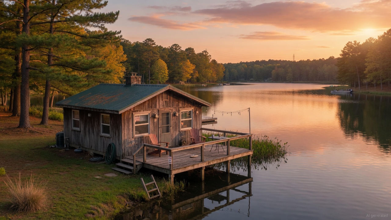 Lake Burlington cabins & rentals