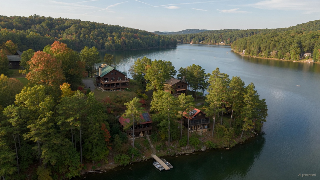 Lake Cherokee cabins & rentals